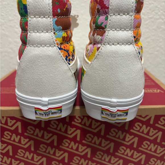Vans NWT Sk-8 Multicolor High-Top Sneakers - Picture 4 of 5